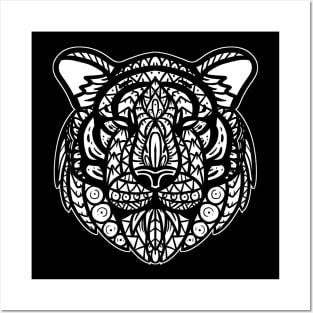 Tiger Tribal Posters and Art